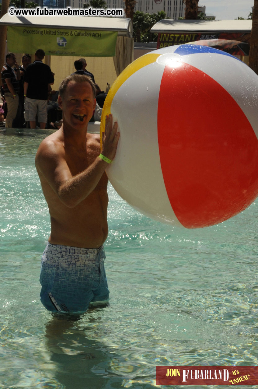 Cabana Exhibits & Networking Hub @ Dish Pool