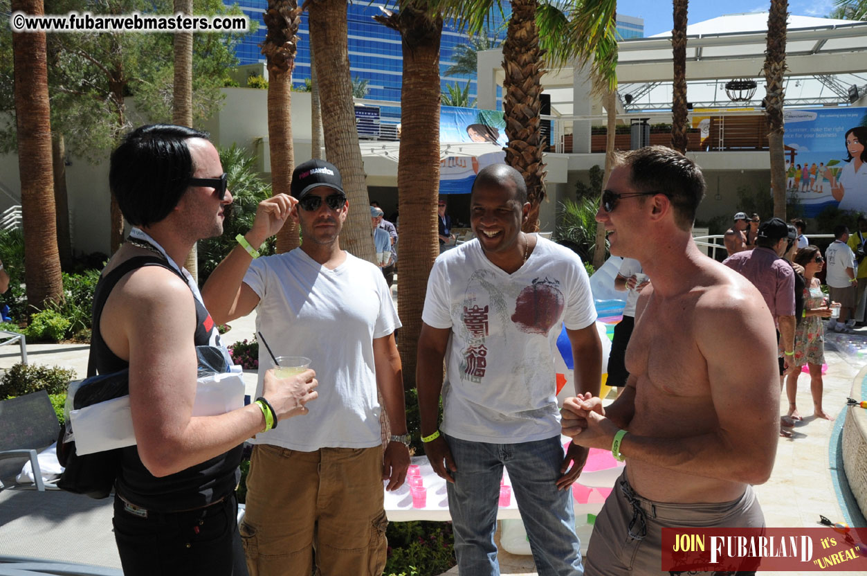 Cabana Exhibits & Networking Hub @ Dish Pool