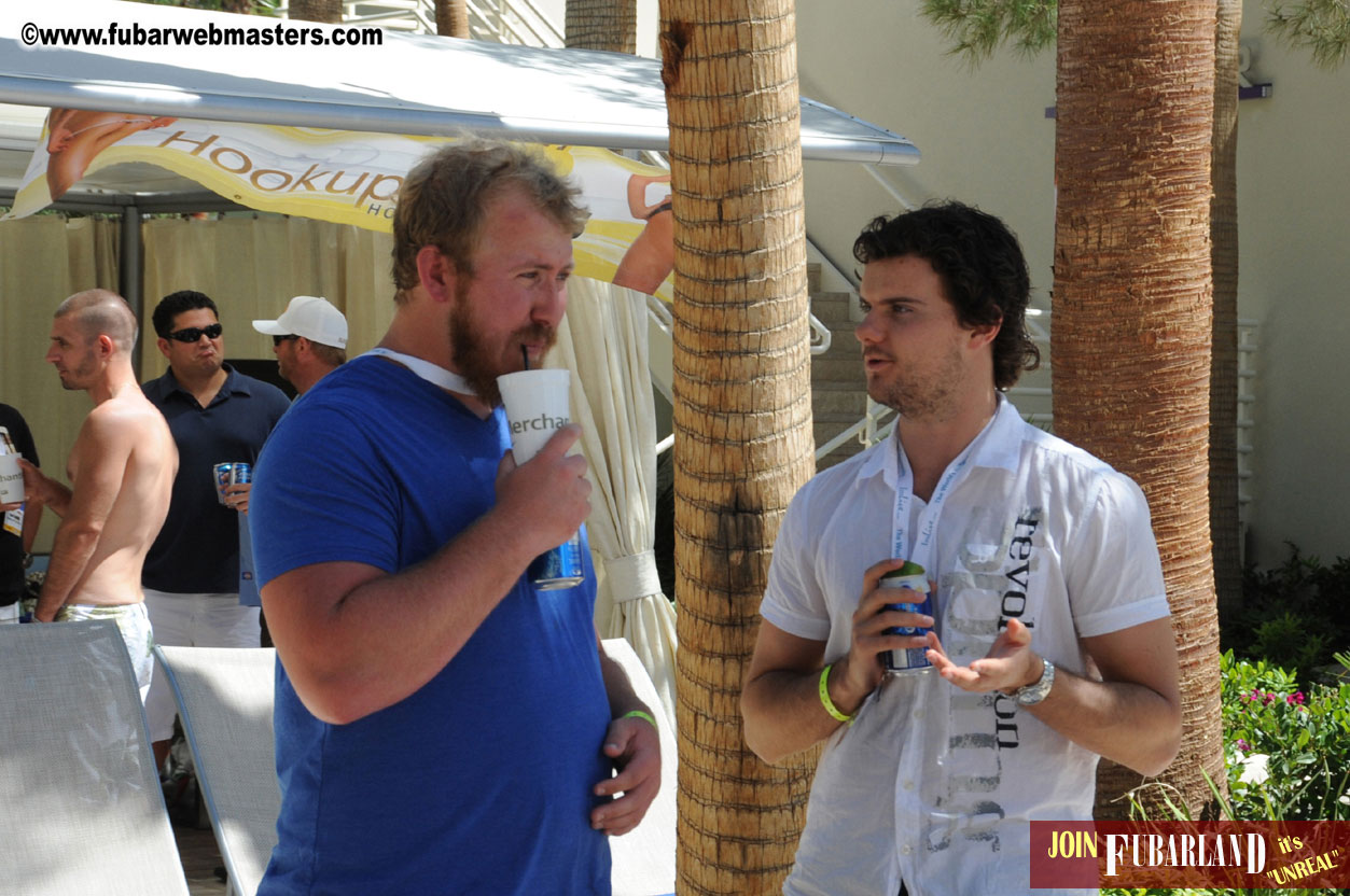 Cabana Exhibits & Networking Hub @ Dish Pool