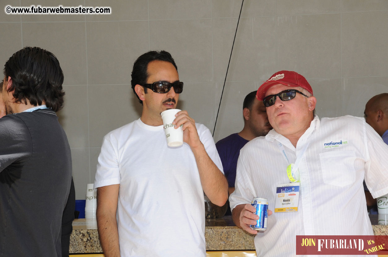 Cabana Exhibits & Networking Hub @ Dish Pool