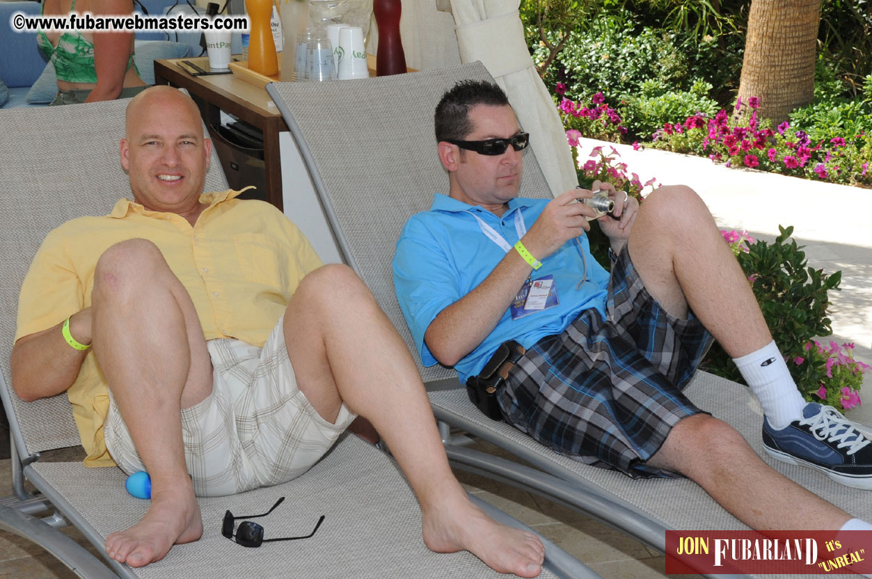 Cabana Exhibits & Networking Hub @ Dish Pool