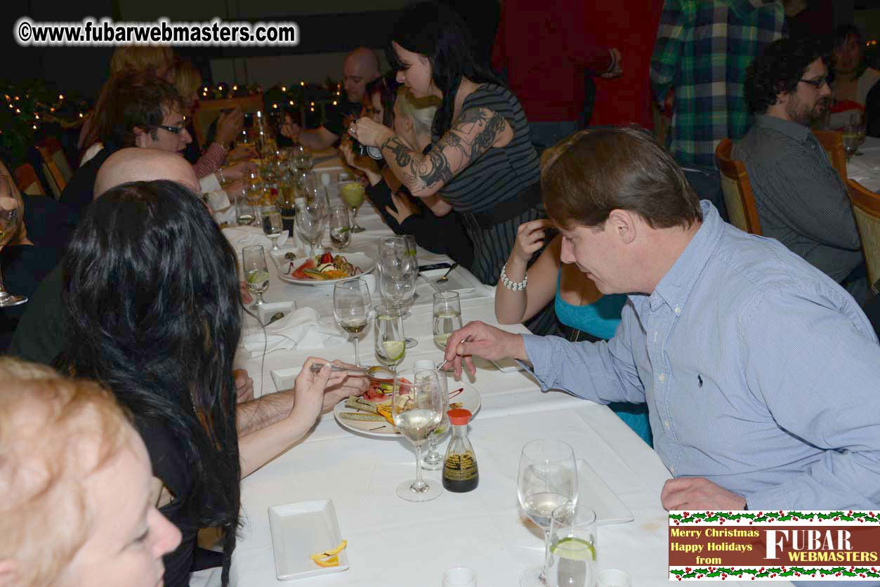 2Much Xmas dinner and staff party