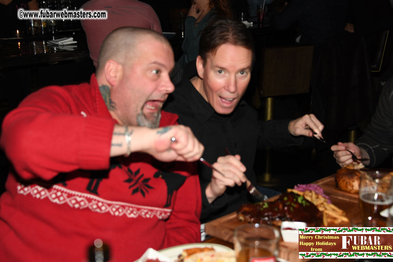 the Friday NDPD Xmas Dinner