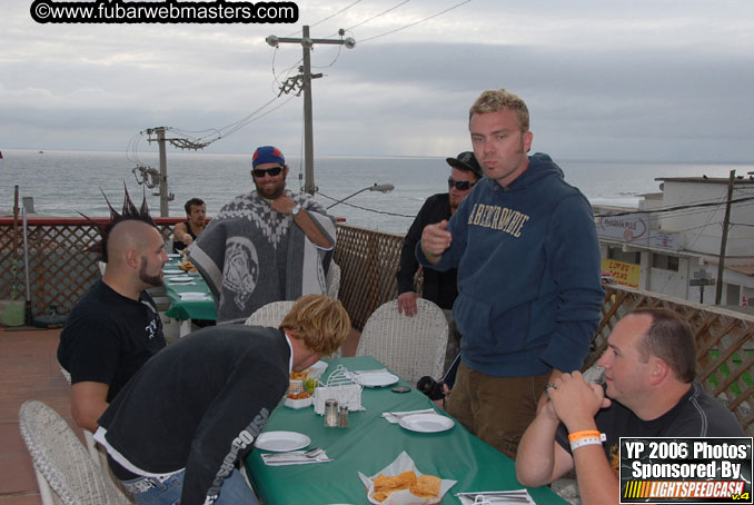 Lobster and Margarita dinner at Puerto Nuevo