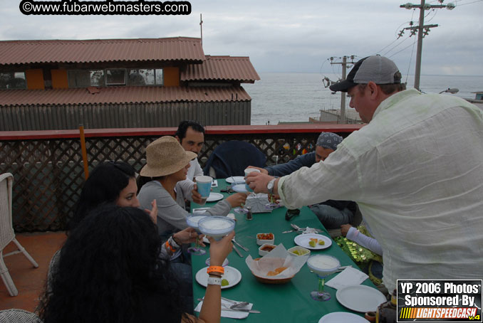 Lobster and Margarita dinner at Puerto Nuevo