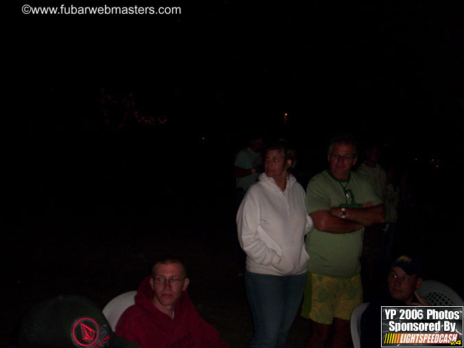 Laser Lightshow, Bon Fire and Fireworks