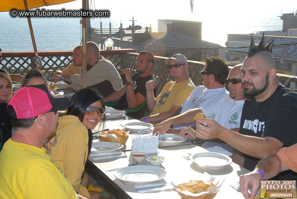 Lobster and margarita dinner in Puerto Nuevo