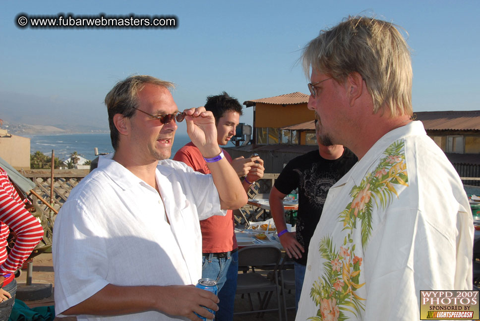 Lobster and margarita dinner in Puerto Nuevo