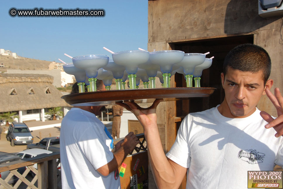 Lobster and margarita dinner in Puerto Nuevo