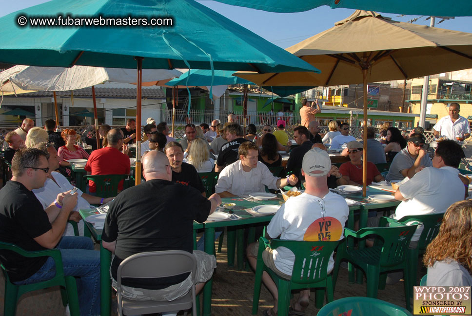 Lobster and margarita dinner in Puerto Nuevo