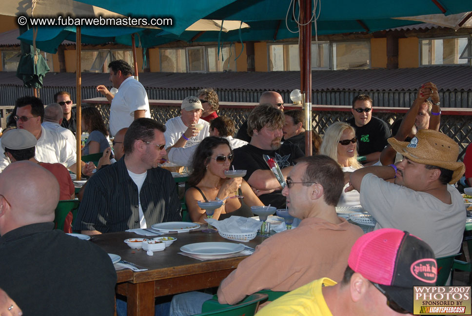 Lobster and margarita dinner in Puerto Nuevo
