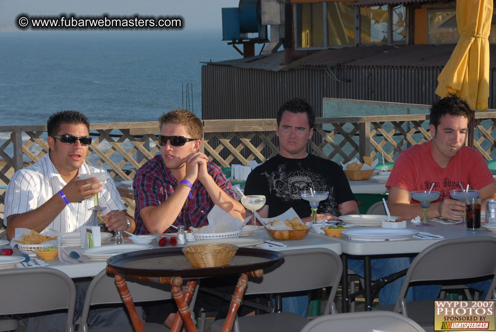 Lobster and margarita dinner in Puerto Nuevo