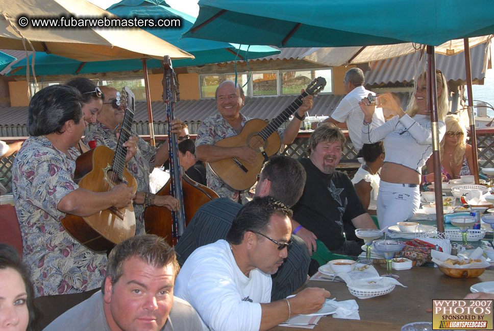 Lobster and margarita dinner in Puerto Nuevo