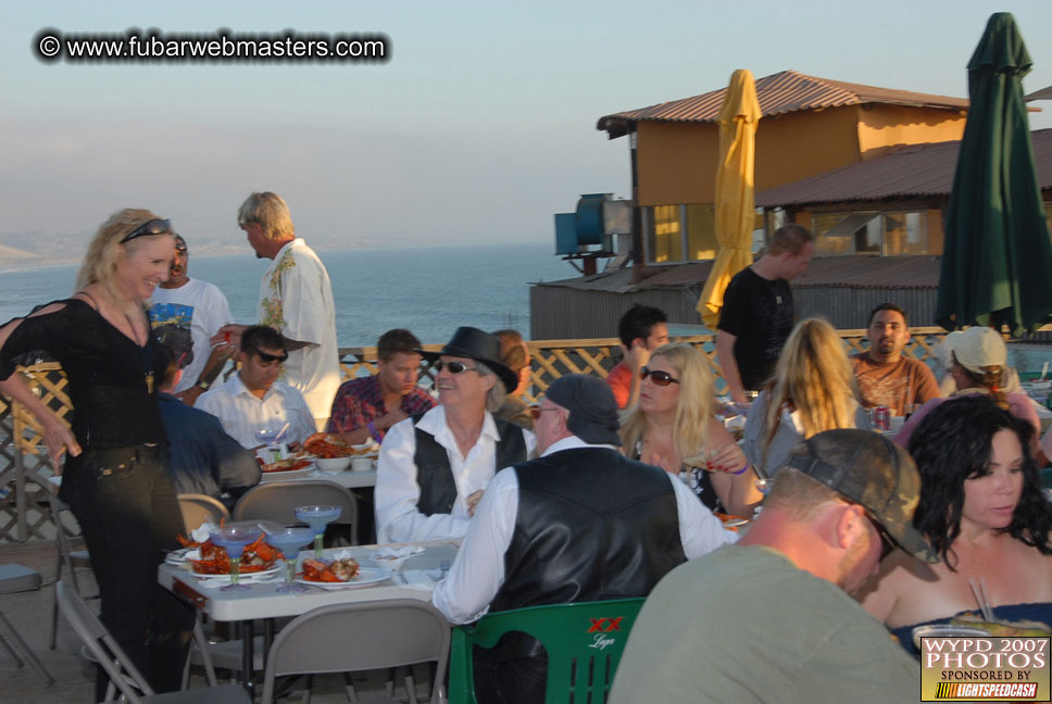 Lobster and margarita dinner in Puerto Nuevo