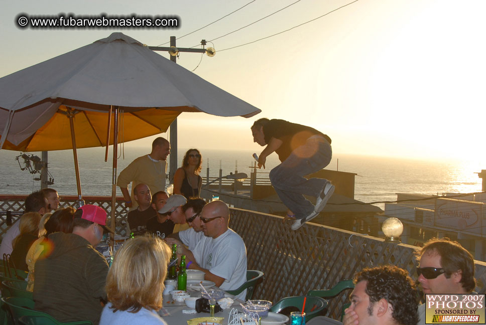 Lobster and margarita dinner in Puerto Nuevo