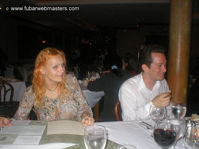 Special Invitational Webmaster Dinner 2002