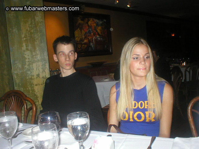 Special Invitational Webmaster Dinner 2002