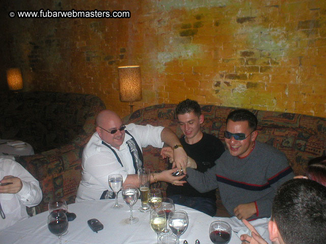 Special Invitational Webmaster Dinner 2002