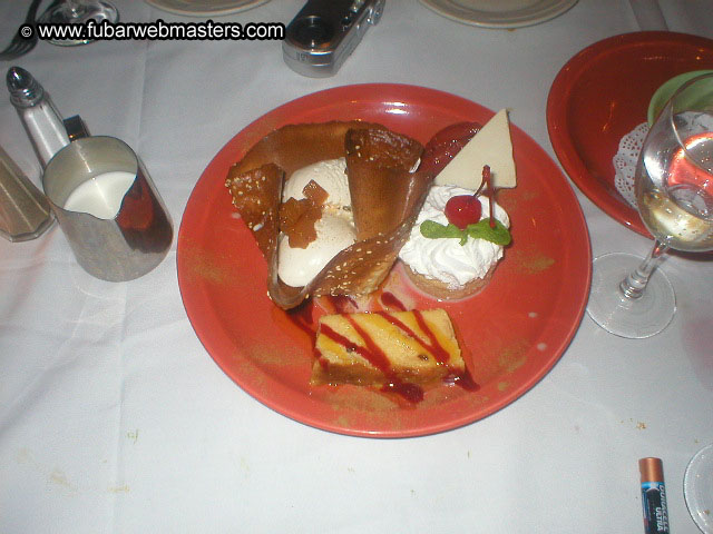 Special Invitational Webmaster Dinner 2002