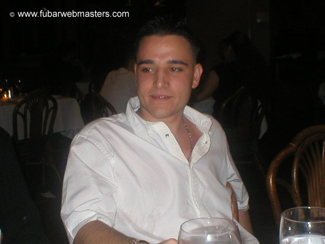 Special Invitational Webmaster Dinner 2002