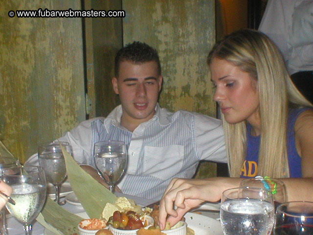 Special Invitational Webmaster Dinner 2002