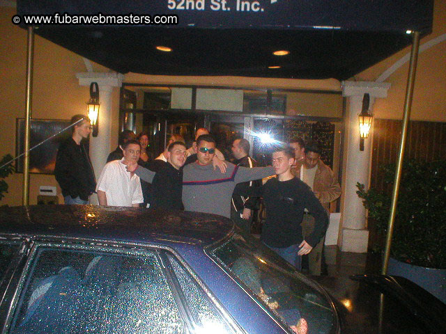 Special Invitational Webmaster Dinner 2002