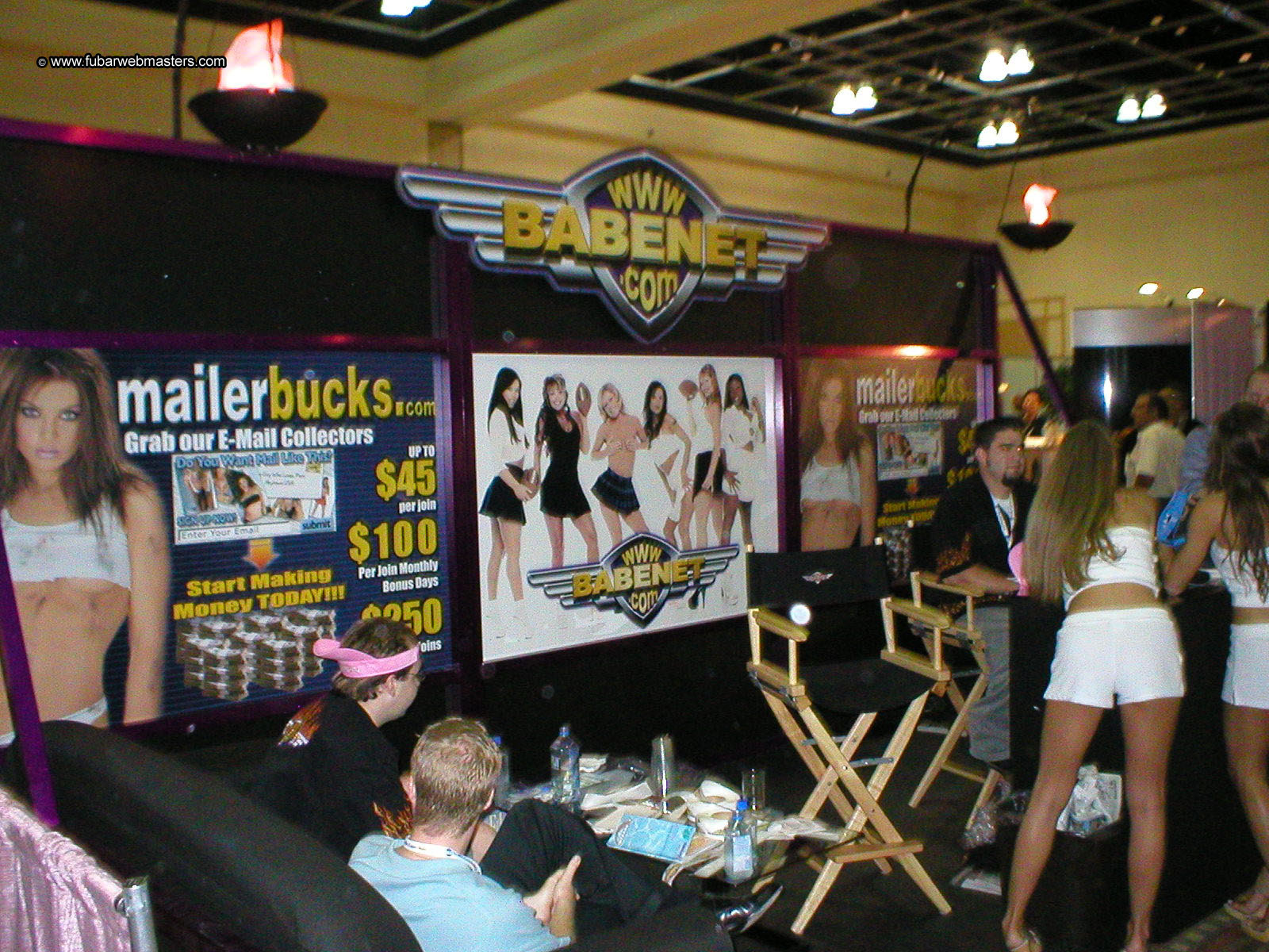 Convention Floor and other shots 2002