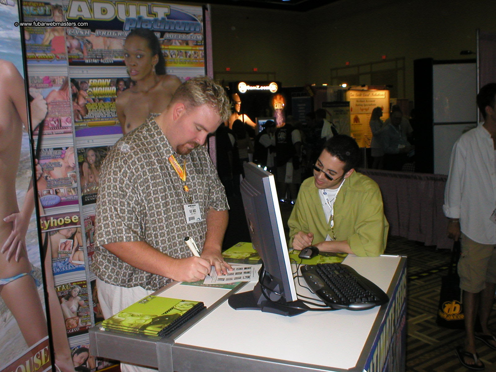 Convention Floor and other shots 2002