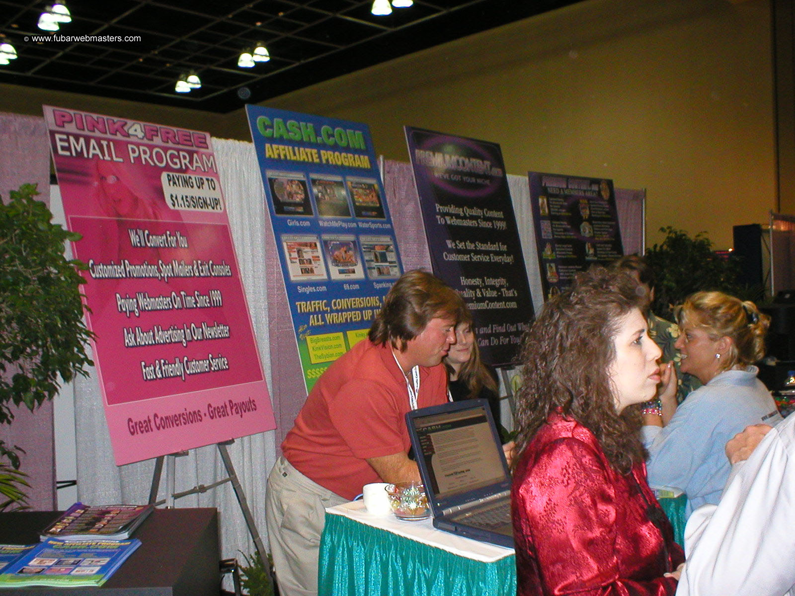 Convention Floor and other shots 2002
