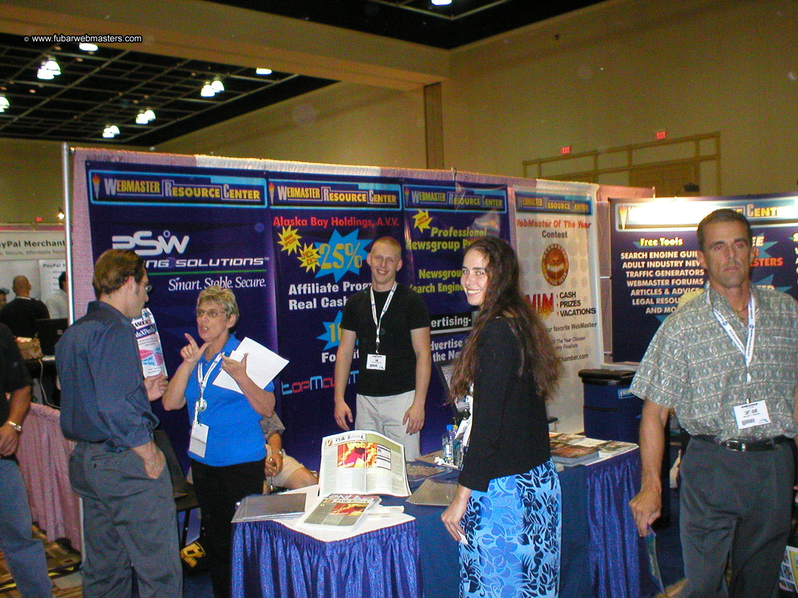 Convention Floor and other shots 2002