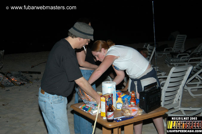 Bonfire & Hot Dog Roast 2003