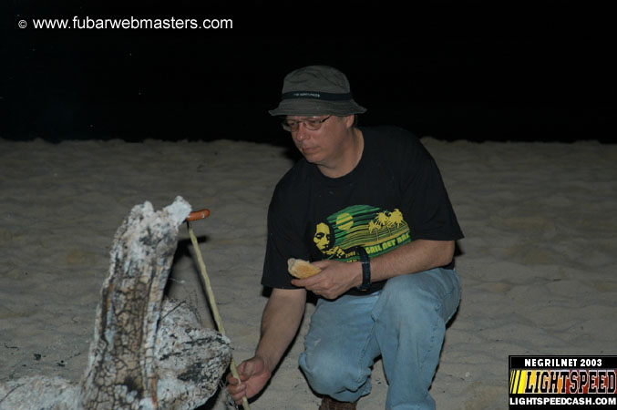 Bonfire & Hot Dog Roast 2003