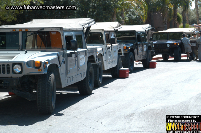 Desert Hummer Tour 2003
