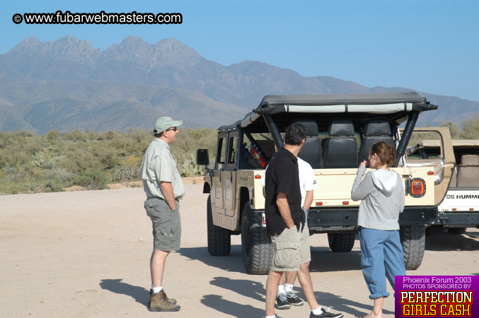 Desert Hummer Tour 2003