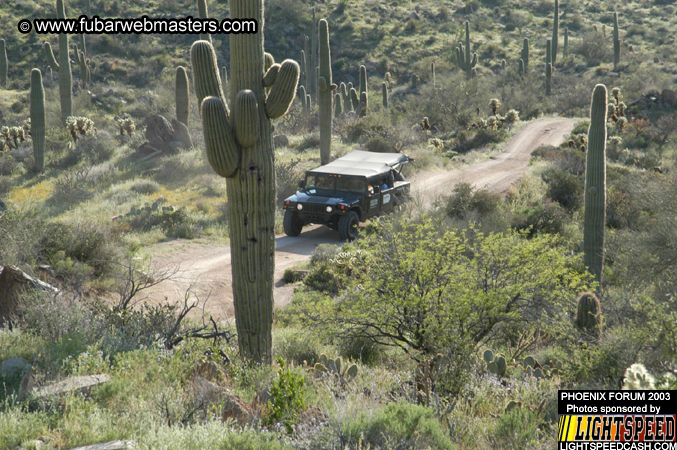 Desert Hummer Tour 2003