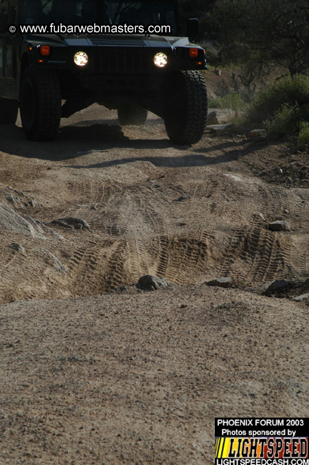 Desert Hummer Tour 2003