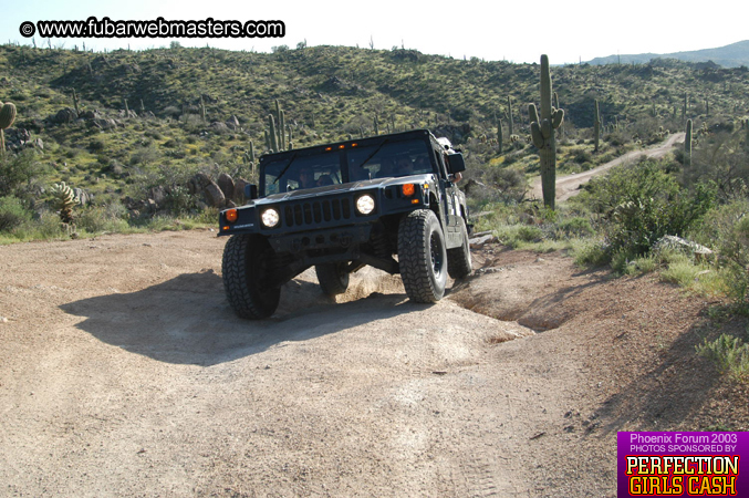 Desert Hummer Tour 2003
