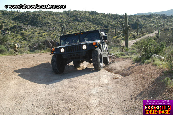 Desert Hummer Tour 2003