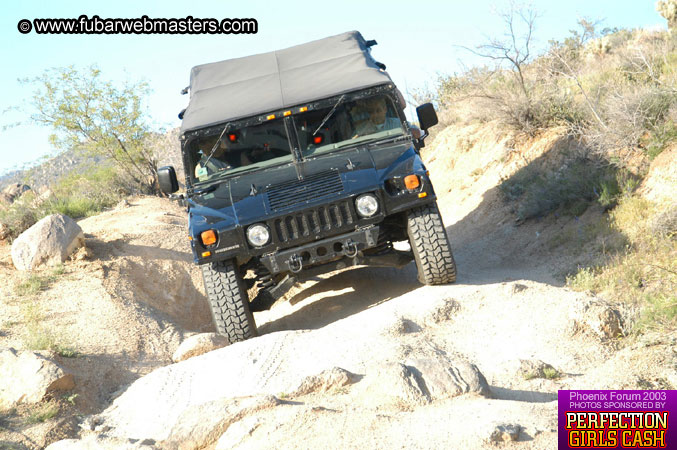 Desert Hummer Tour 2003
