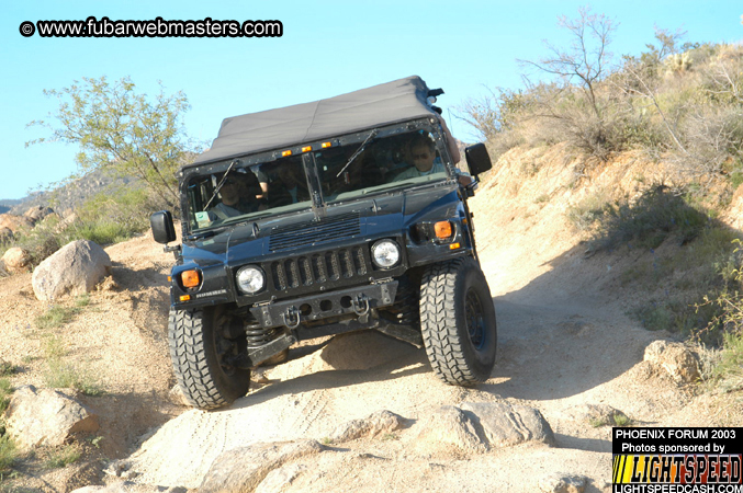 Desert Hummer Tour 2003