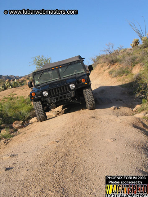 Desert Hummer Tour 2003