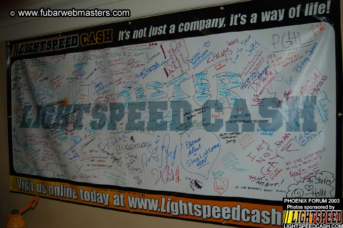 Lightspeed Photo Shoot 2003