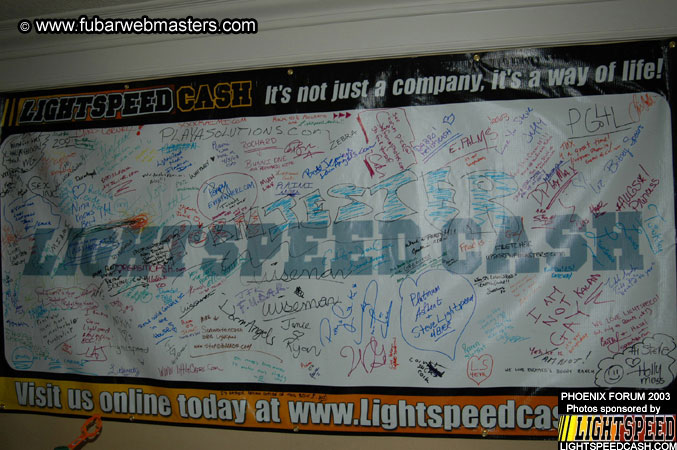 Lightspeed Photo Shoot 2003