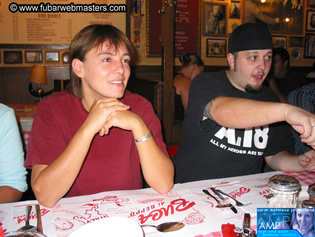 Preparty Dinner Gallery 2003