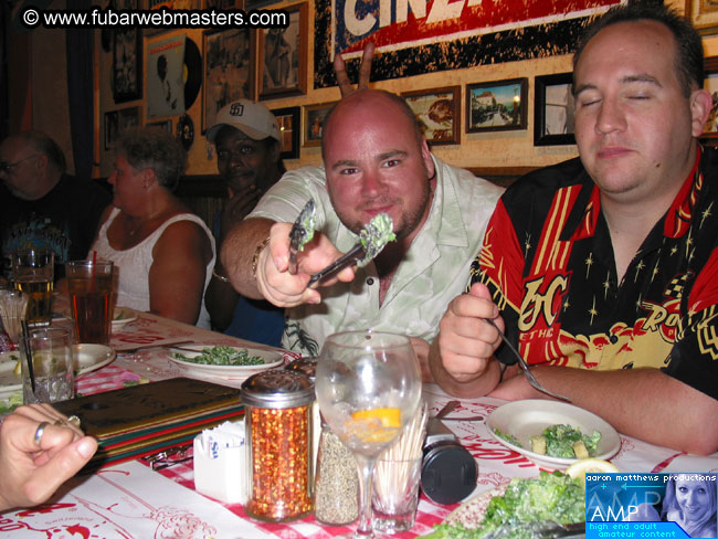 Preparty Dinner Gallery 2003