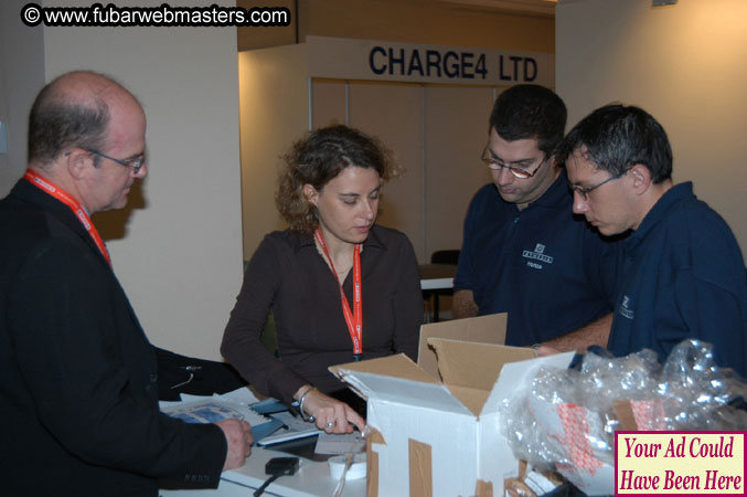 AOE & World Telemedia Conference Show Floor 2003