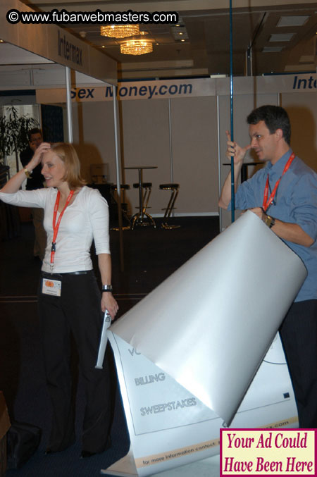 AOE & World Telemedia Conference Show Floor 2003