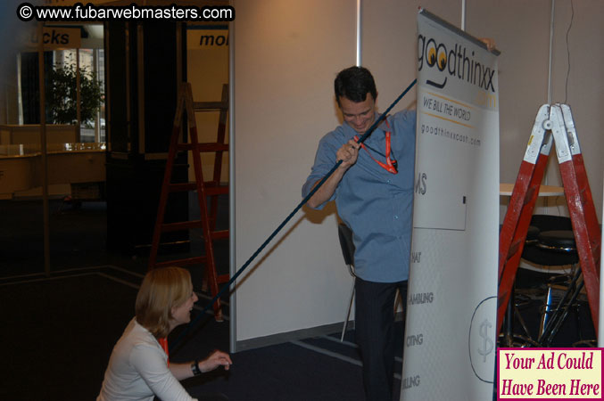 AOE & World Telemedia Conference Show Floor 2003