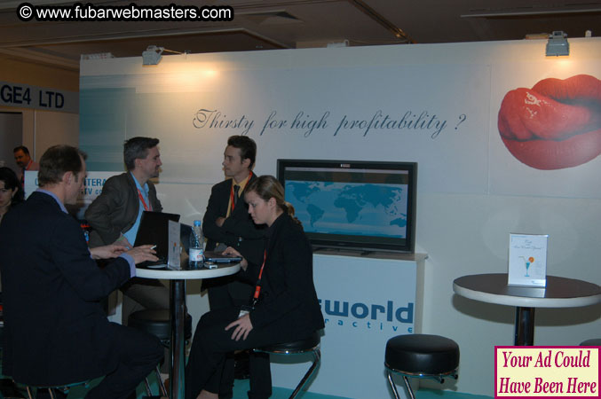 AOE & World Telemedia Conference Show Floor 2003