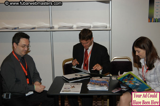 AOE & World Telemedia Conference Show Floor 2003